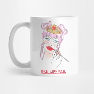 Red Lips FAIL Mug